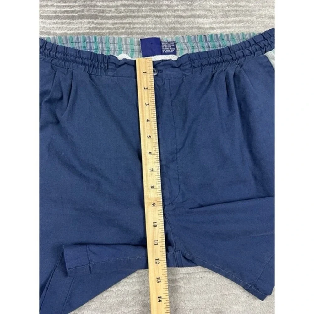 Envoy Swim Shorts Mens Large Blue‎ Mesh Lined Drawstring